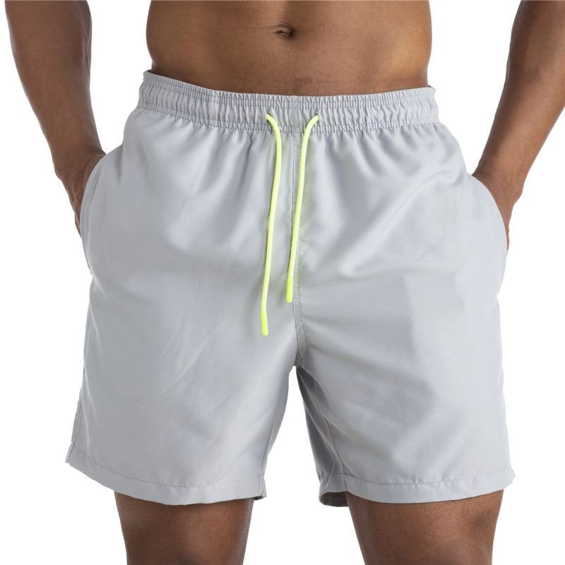 Men Casual Shorts Summer Beach Pants Breathable Lotus Leaf Water-Repellent Sports Casual Shorts