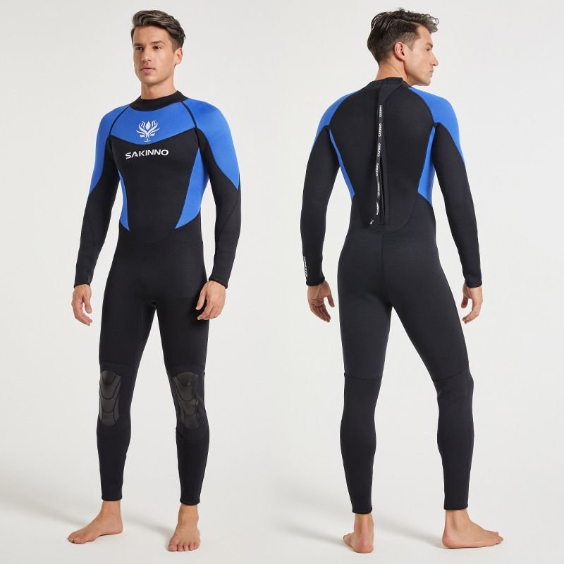 Men Diving Surfing 3Mm Long Sleeve Jumpsuit