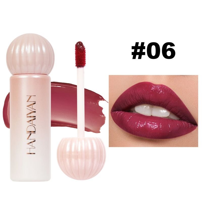 Handaiyan Women Easy-To-Color Moisturizing Long-Lasting Mirror Lip Glaze