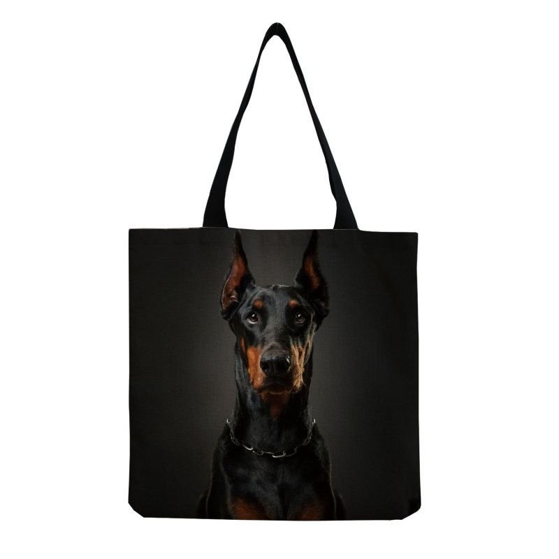 Personalized Large-Capacity Cute Pet Dog Printing Shopping Bag