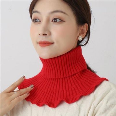 Autumn Winter Women High Collar Neck False Collar