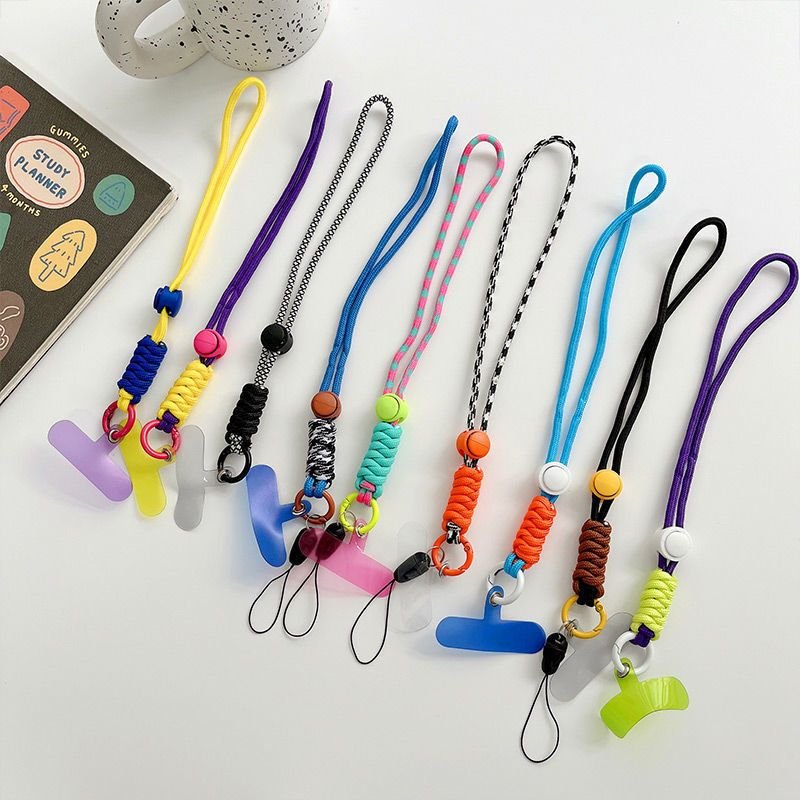 Simple Multicolor Anti-Lost Mobile Phone Lanyard