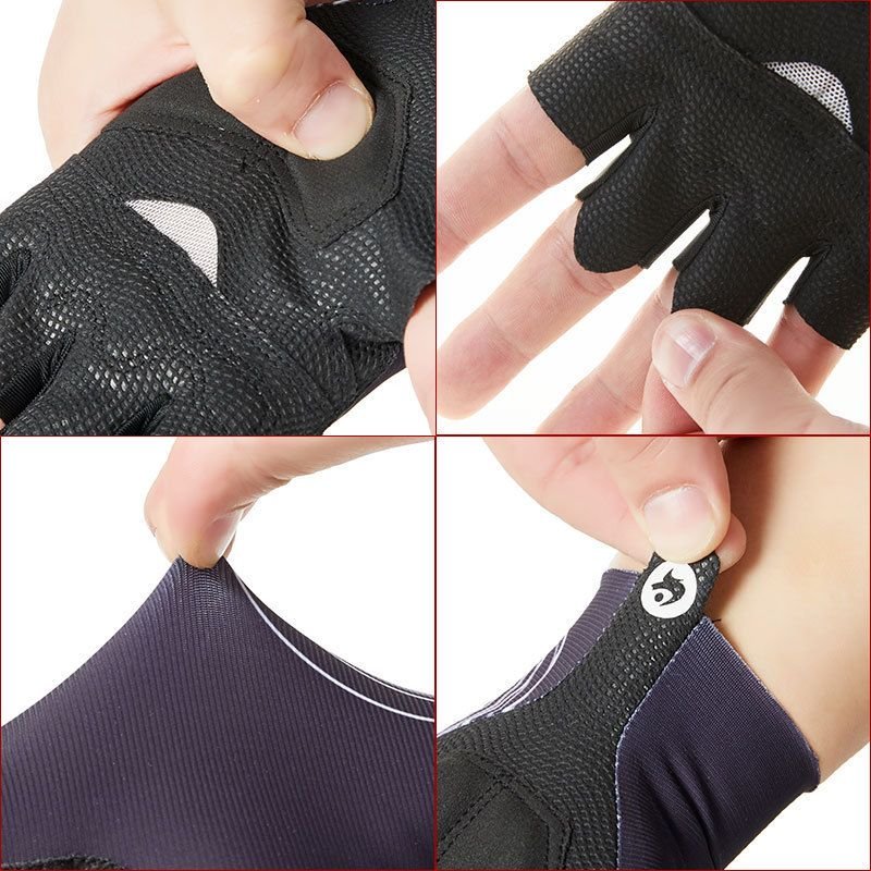 Summer Outdoor Cycling Sunscreen Breathable Half-Finger Gloves