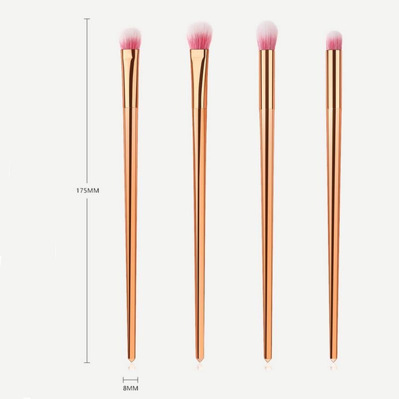 1/4pcs Eyeshadow Brush Contour Blending Concealer Makeup Cosmetic Brush Tool