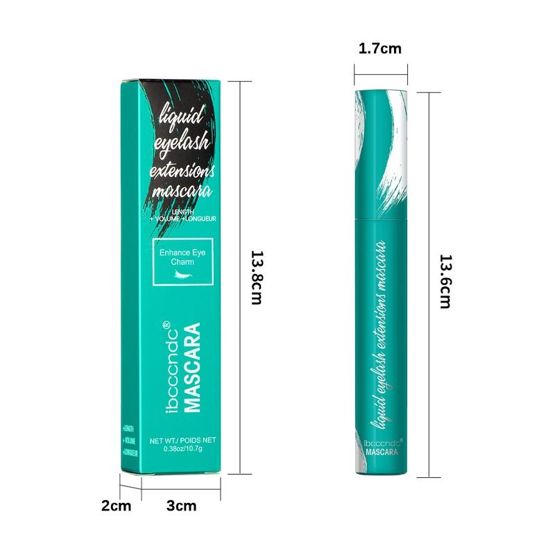 Ibcccndc Women Slim Thick Curly Styling Non-Blooming Mascara