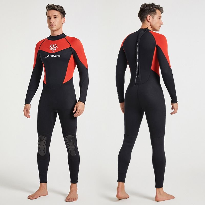 Men Diving Surfing 3Mm Long Sleeve Jumpsuit