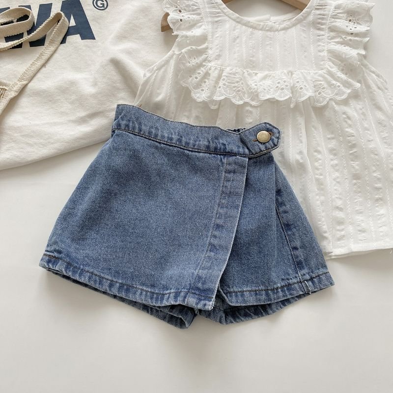 Kids Toddler Girls Fashion Casual Cute Denim Shorts