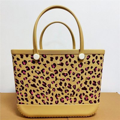 Fashion Printed EVA Beach Hole Tote Bag