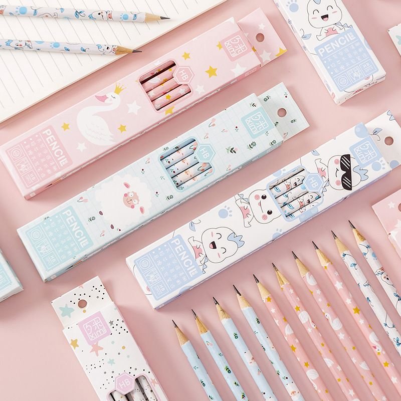 Cartoon Cute Student Supplies Pencil 10-Box