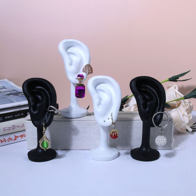 Women Fashion Simulation Ear Earrings Model Display Stand