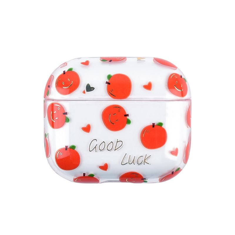 Women'S Fashion Fruit Pattern Flora Cute Airpods Case