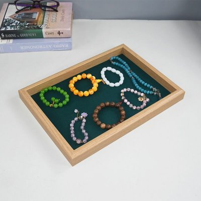 Simple Solid Wood Frame Jewelry Tray