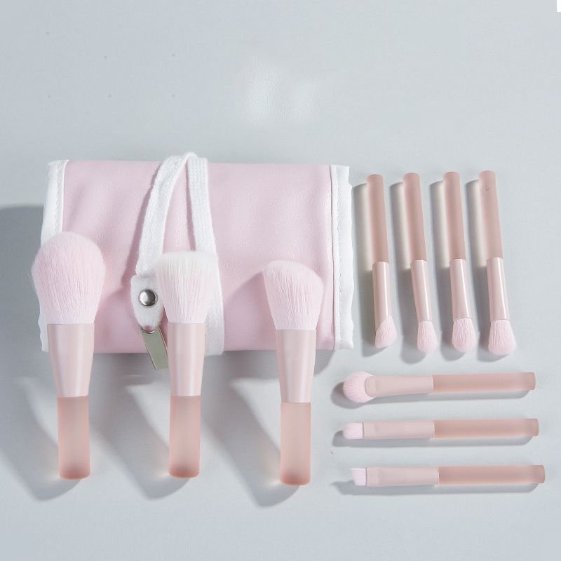 10 Pts Half Pond Jelly Mini Makeup Brush Set