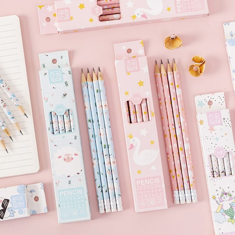 Cartoon Cute Student Supplies Pencil 10-Box