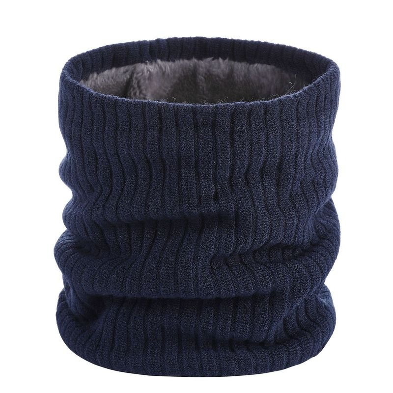 Autumn Winter Neutral Warm Thickened Cold-Proof Knitted Scarf