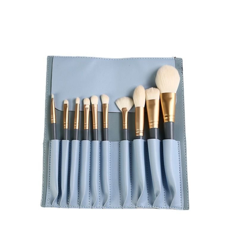 10 Makeup Brush Suit Eye Shadow Powder Beauty Tools