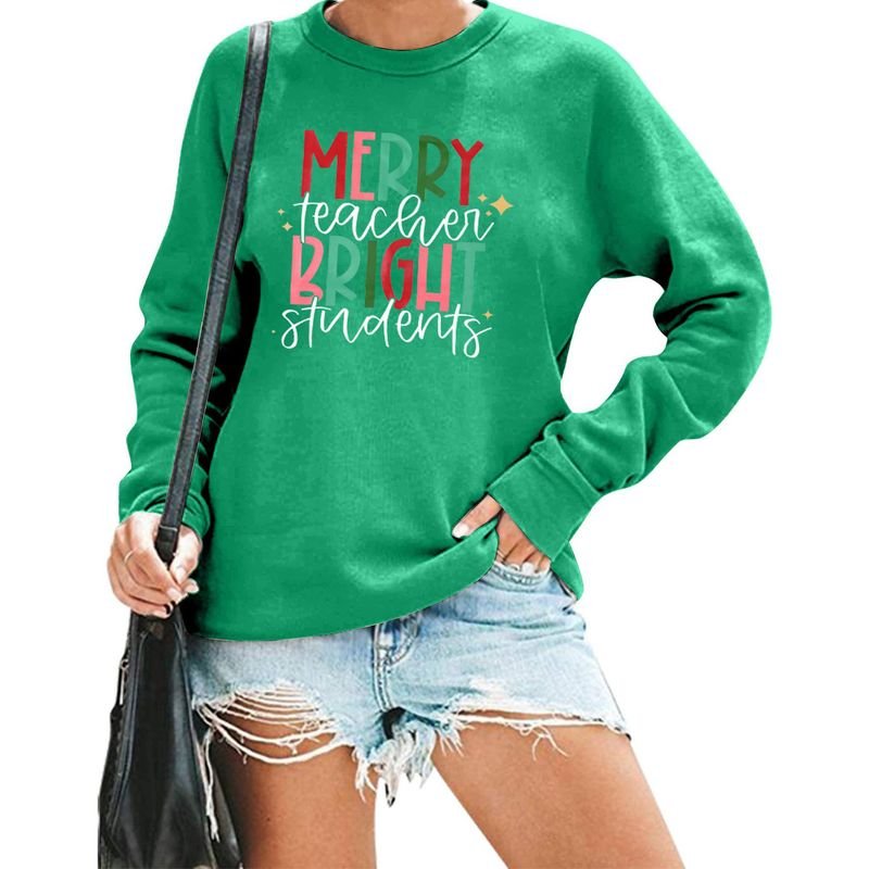 Thanksgiving Women Long Sleeve Crewneck Sweatshirt