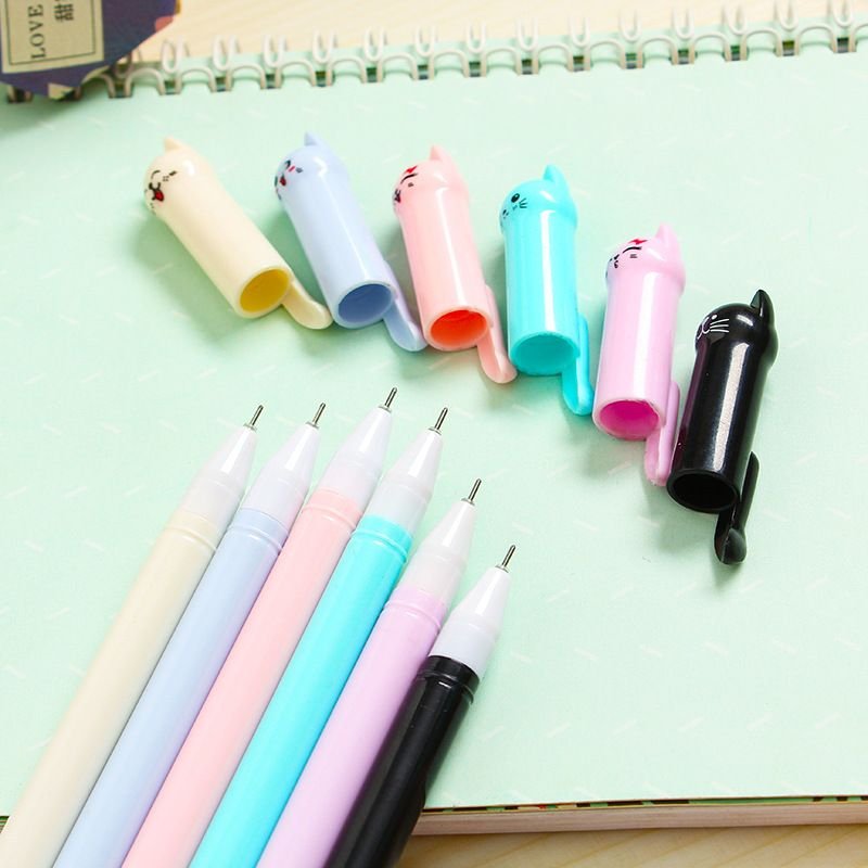 Simple Creative Cute Tail Cat Gel Pen