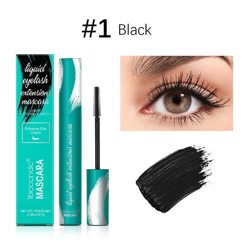 Ibcccndc Women Slim Thick Curly Styling Non-Blooming Mascara