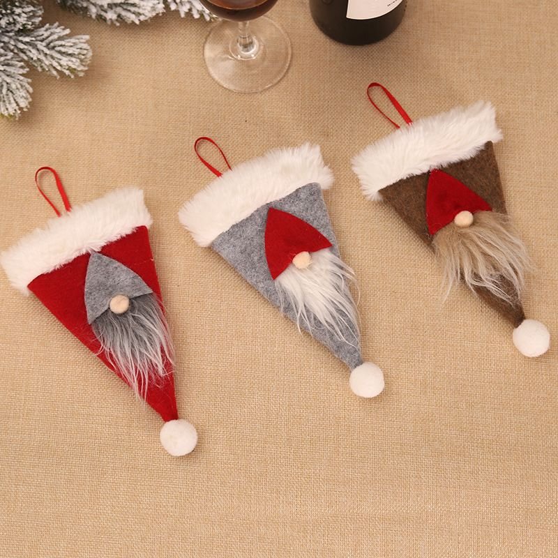 Christmas Decorative Creative Tableware Protective Cover