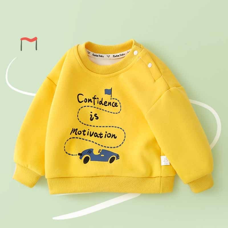 Kids Toddler Boys Girls Spring Autumn Casual Cute Cartoon Print Long Sleeve Sweatshirts