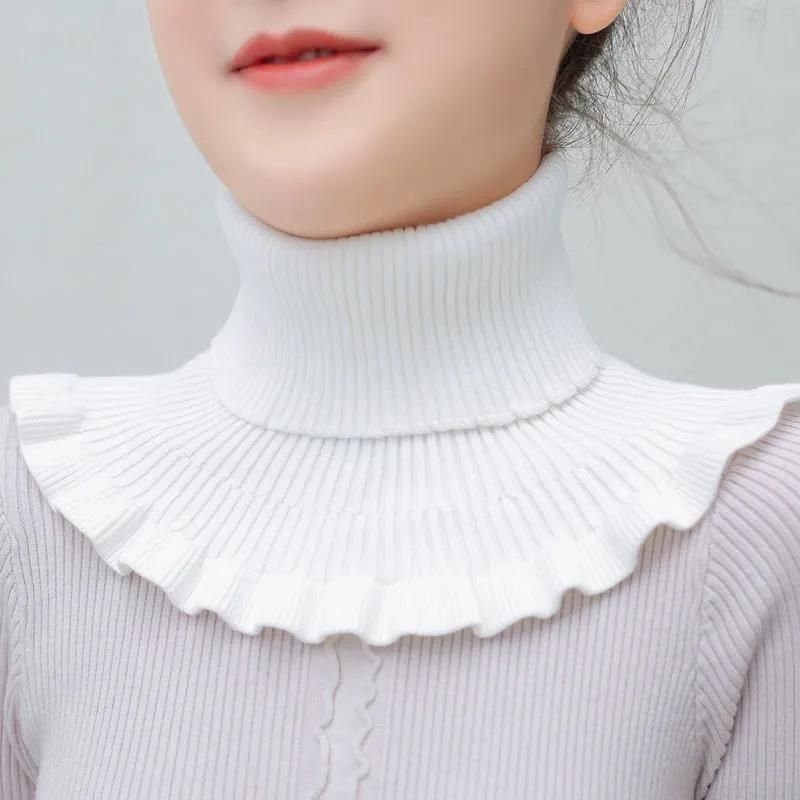 Autumn Winter Women High Collar Neck False Collar