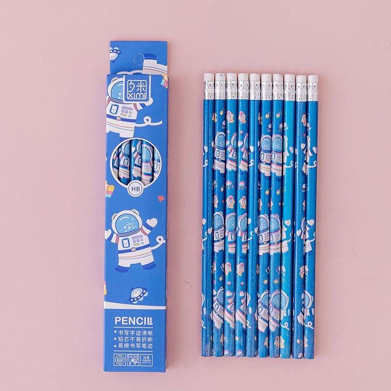 Cartoon Cute Student Supplies Pencil 10-Box