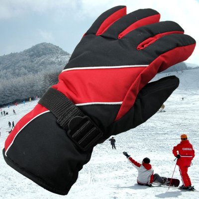 Outdoor Neutral Warm Windproof Cold-Proof Ski Gloves