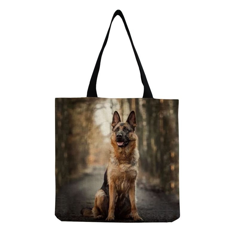 Personalized Large-Capacity Cute Pet Dog Printing Shopping Bag