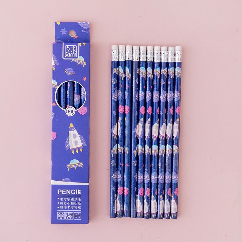 Cartoon Cute Student Supplies Pencil 10-Box