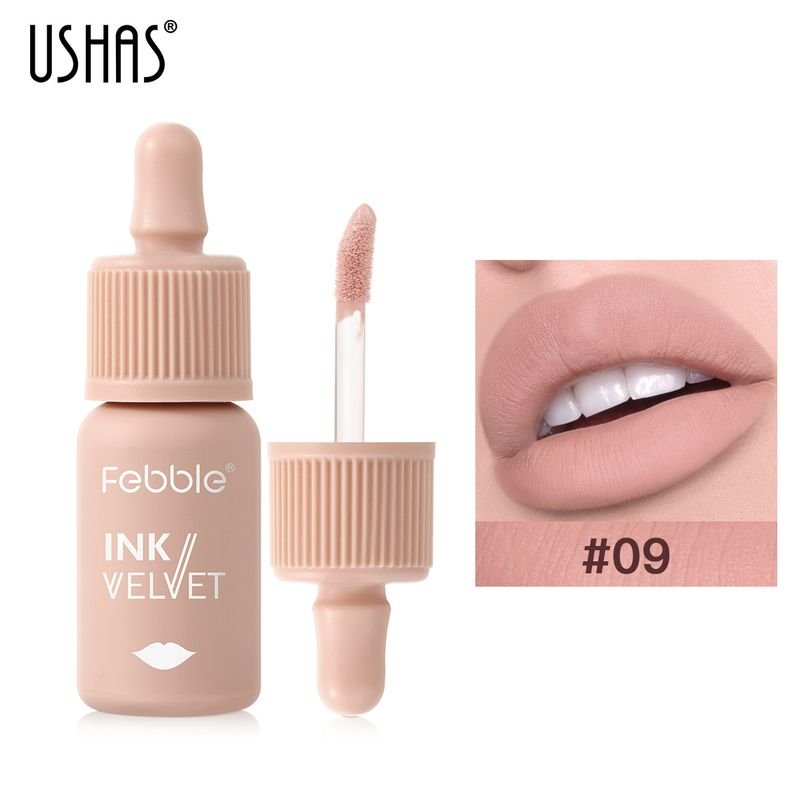 USHAS Women Simple Non-Stick Matte Liquid Lipstick