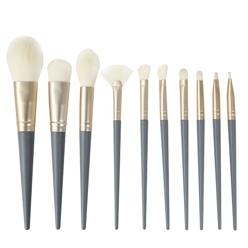 10 Makeup Brush Suit Eye Shadow Powder Beauty Tools