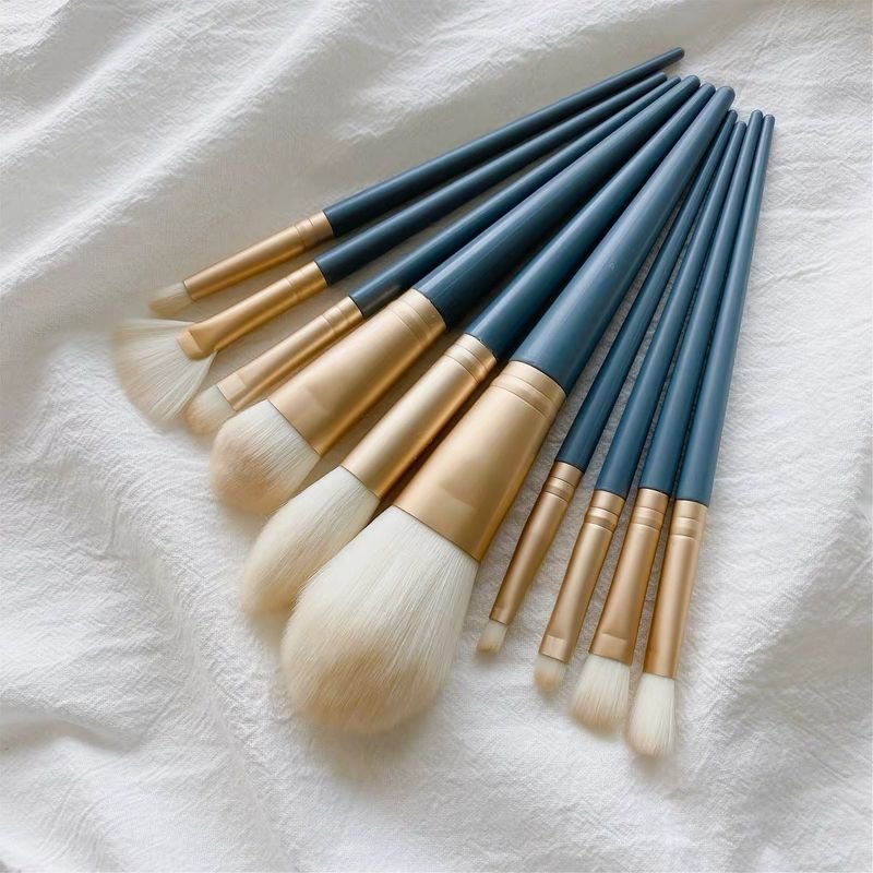 10 Makeup Brush Suit Eye Shadow Powder Beauty Tools