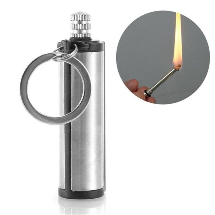 Outdoor Steel Fire Emergency Match Survival Tools