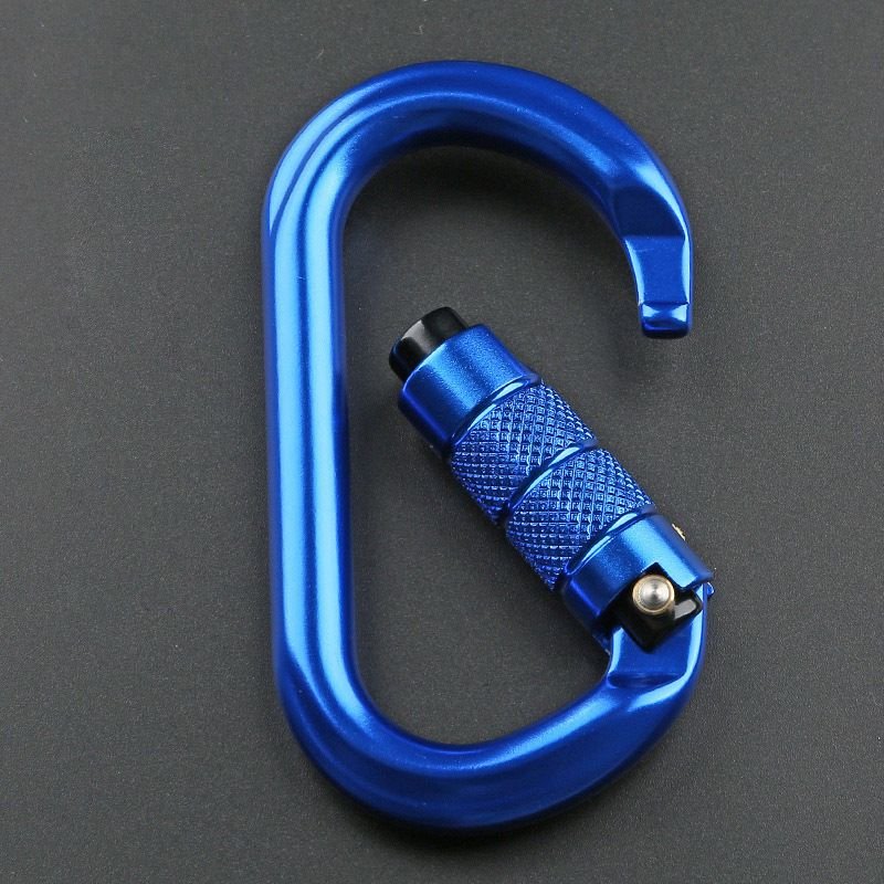 Outdoor Rock Climbing Climbing Main Lock Aviation Aluminum Safety Buckle Downhill Equipment Climbing Ropes